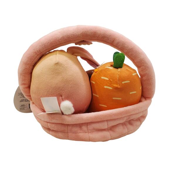 Squishmallow Easter Basket Caroleena Carrot and Brinkley Bunny Squishmallows - Picture 8 of 10